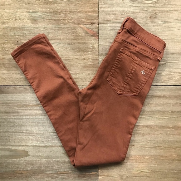 Rag & Bone Cognac Skinny Jeans - Picture 2 of 6